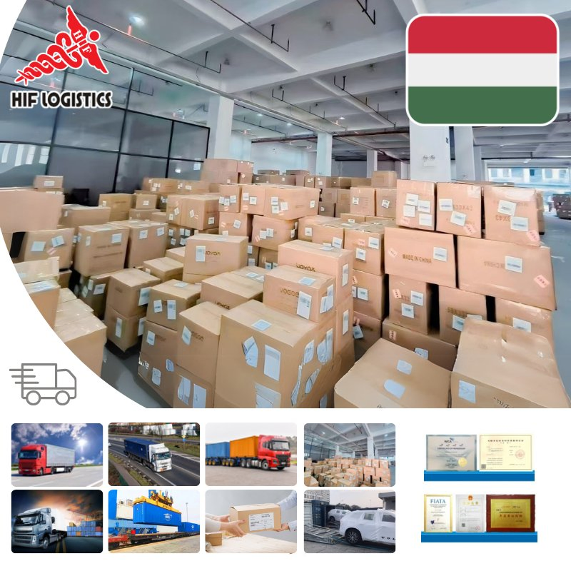 Multimodal Door-to-Door Road and Truck Shipping Transportation of Over-Dimensional Cargo Electronic Products Accepted Tir From China to Hungary