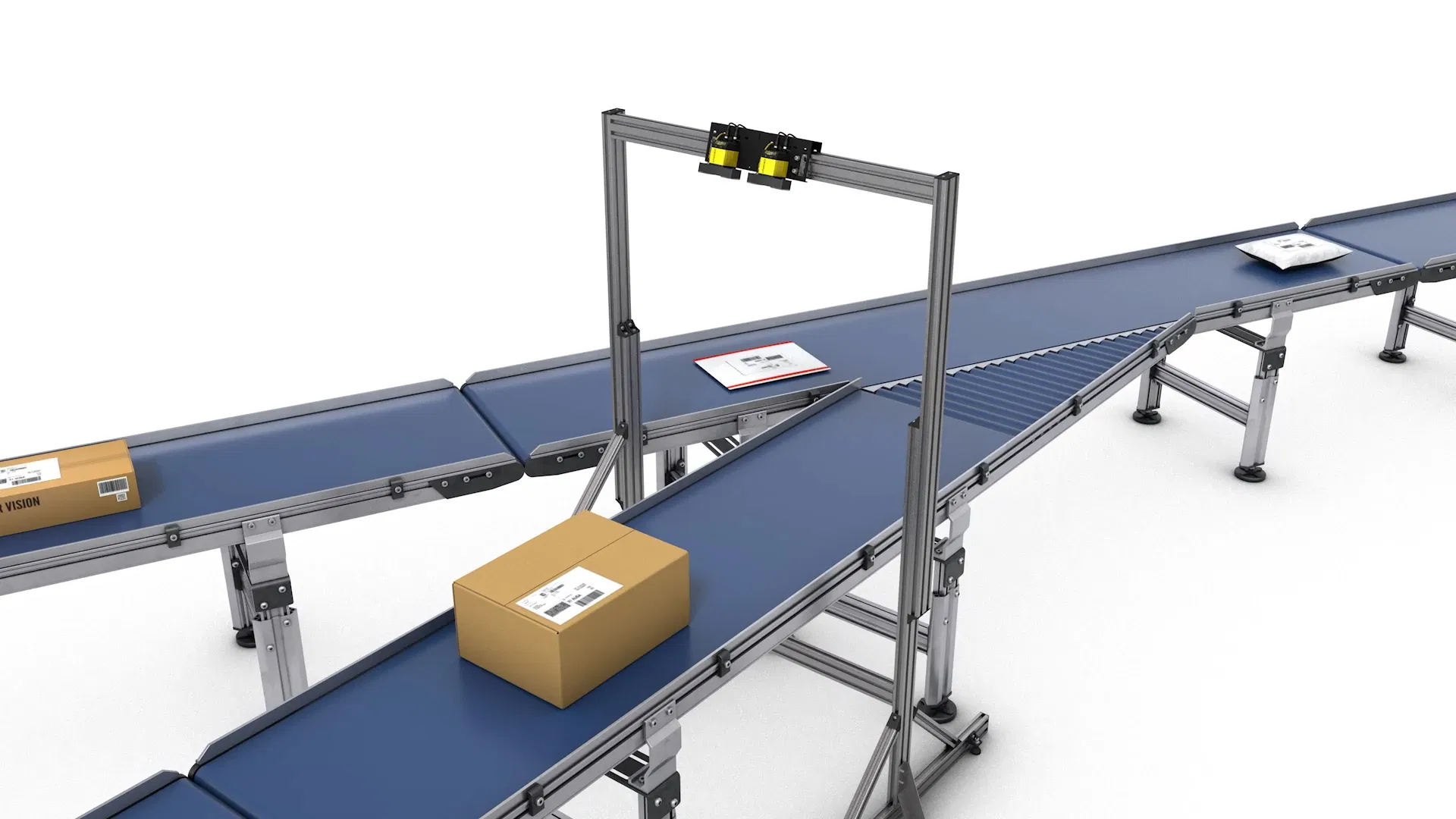 Truelisort Automatic Logistic E-Commerce Warehouse Scanner Dynamic Dws System