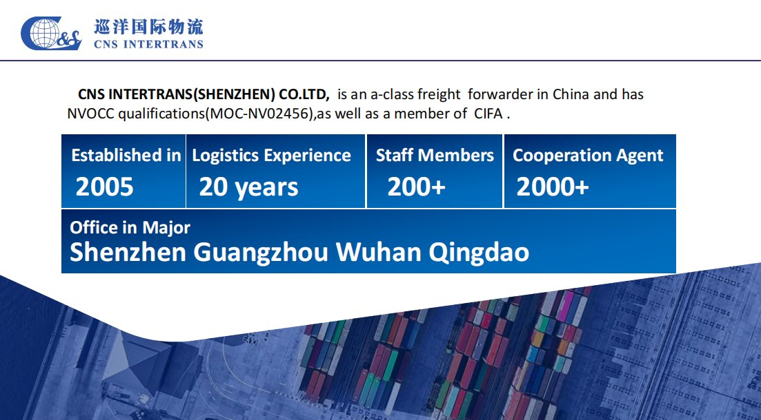 Professional Shipping Agent From Asia to Latin America and The Caribbean with FCL/LCL Service