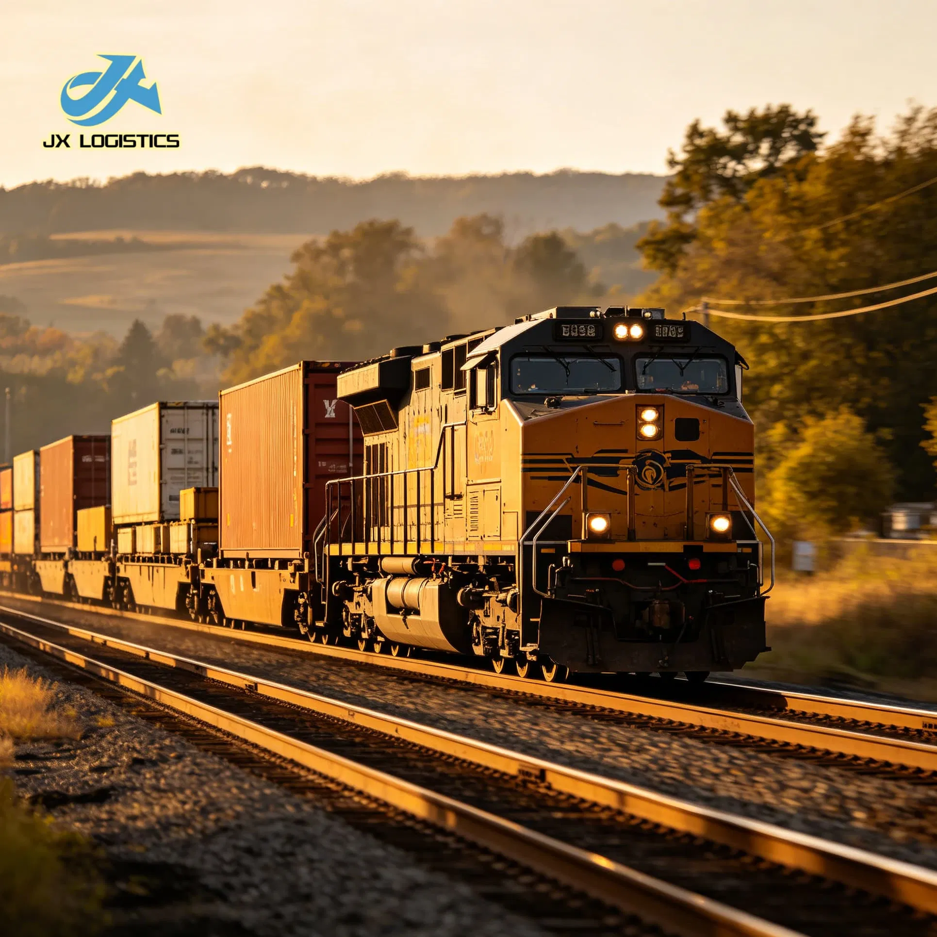 Railway Multimodal Transport Door to Port Delivery Service