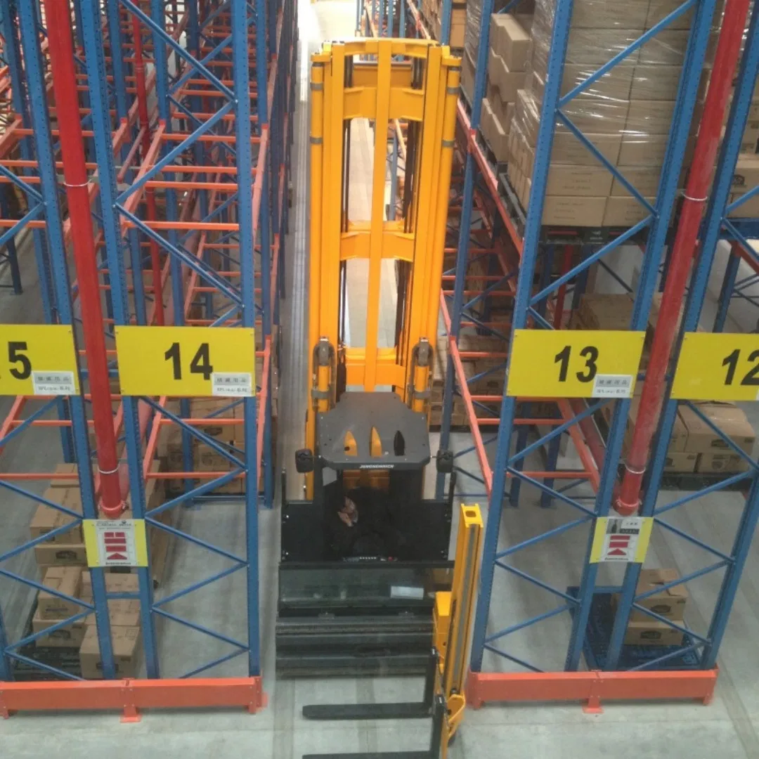 Heavy-Duty Vna Rack System for Industrial Warehouse Organization Metal Narrow Aisle Rack