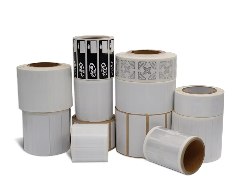 Professional UHF RFID Label Tag for Warehouse Inventory Logistics and Asset Management - Waterproof Anti-Metal Adhesive Sticker with Custom Printing