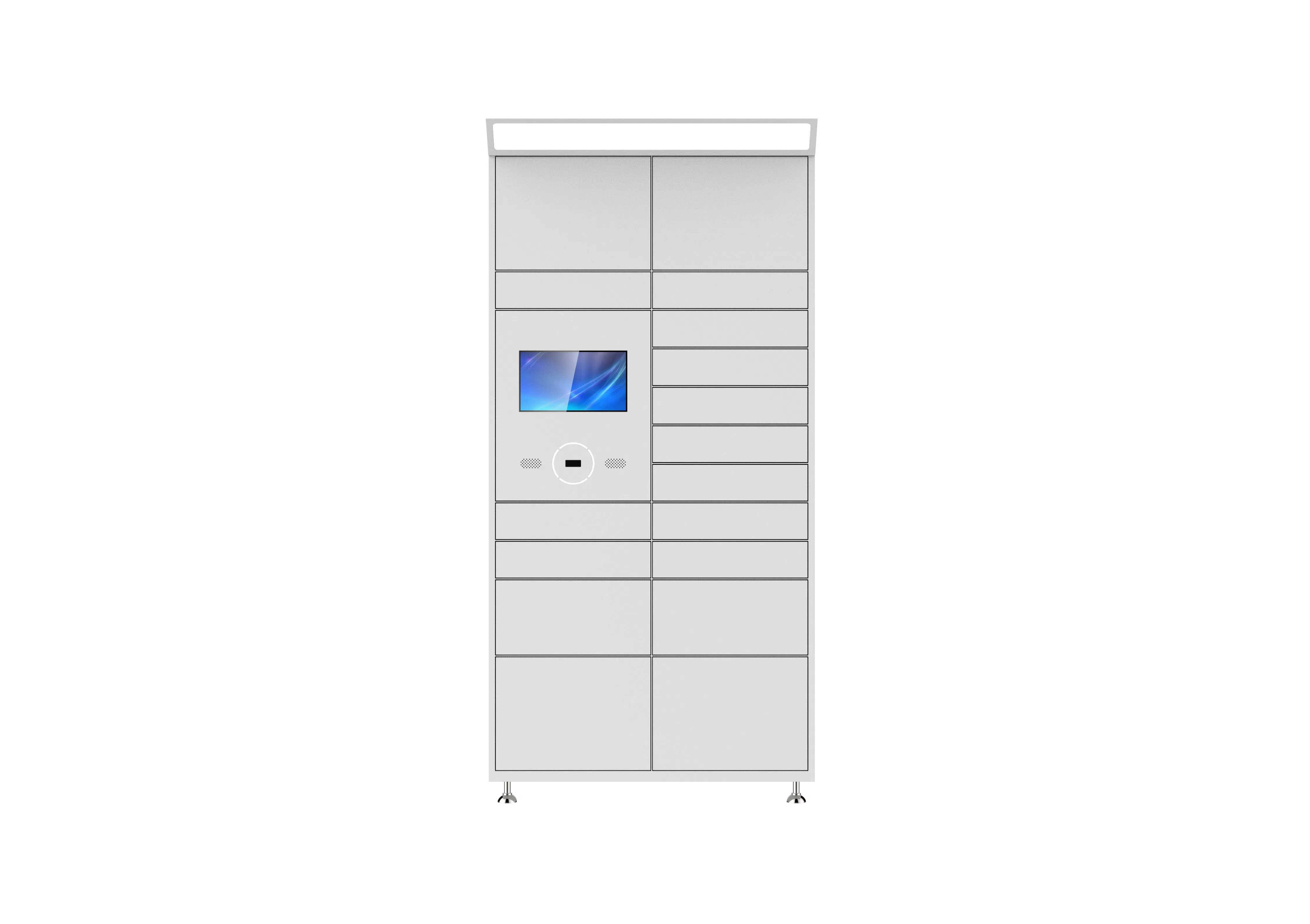 Advanced Smart Qr Code Parcel Locker with Worldwide Certifications