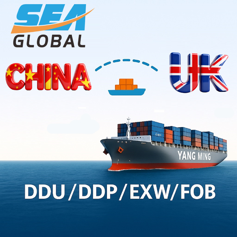 Freight Forwarder Container Shipping China to USA Canada Mexico UK EU Australia EXW Fob DDU DDP Logistics Agent