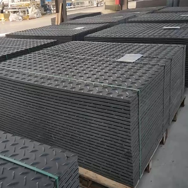 Water &amp; Chemical Resistance HDPE Plastic Sheet Temporary Ground Mats