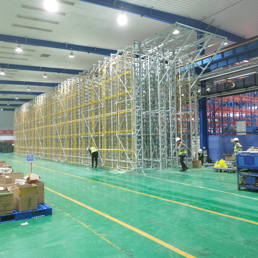 Energy Saving Stable Labor Saving Durable Asrs System for Logistics Center