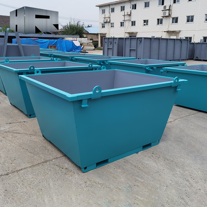 Hot Selling Skip Bins Q235 Steel Waste Skip Bins with Cheap Price Duty Skip Customized Available