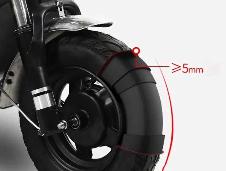 Electric Tricycle Front View