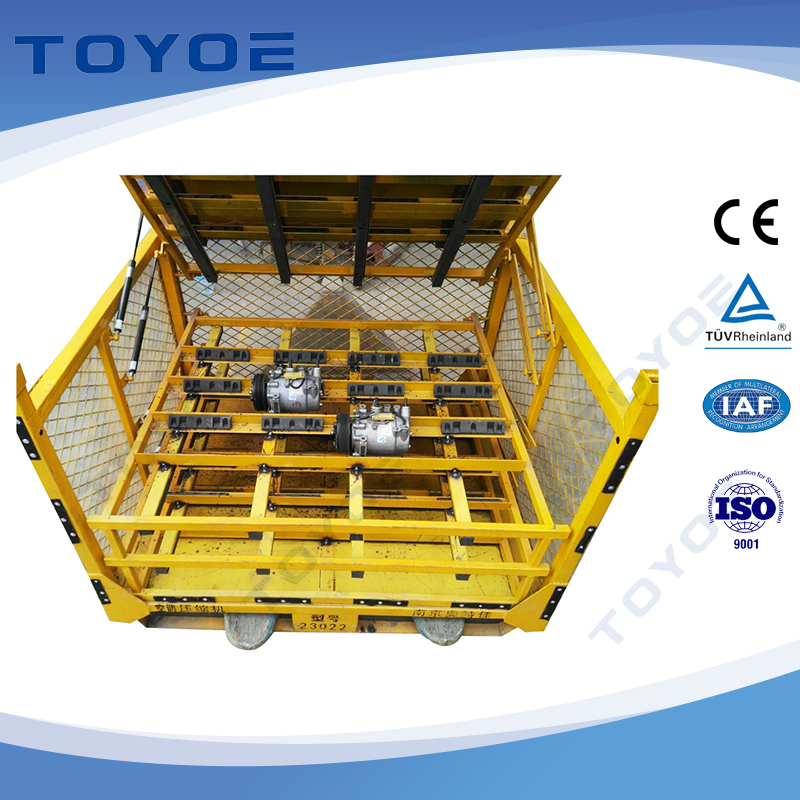 Heavy-Duty Storage Rack for Car Engine Packaging Solutions