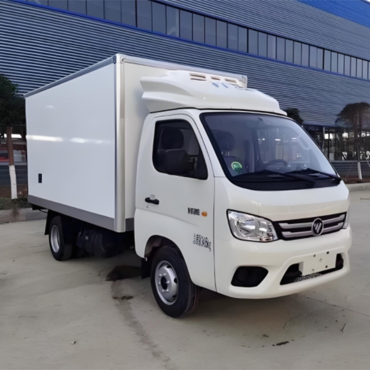 Foton Gatu TM 80-120HP Single Cab Side Door Box Van Minitruck High Maneuverability Compact Cargo Vehicle for Urban Last-Mile Delivery Small Business Logistics