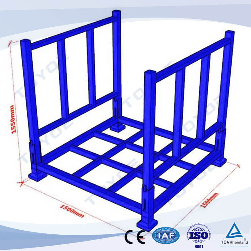 Heavy Duty Double Sided Pallet Racking for Metal Parts