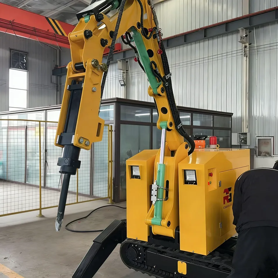 Demolition Robot Front View