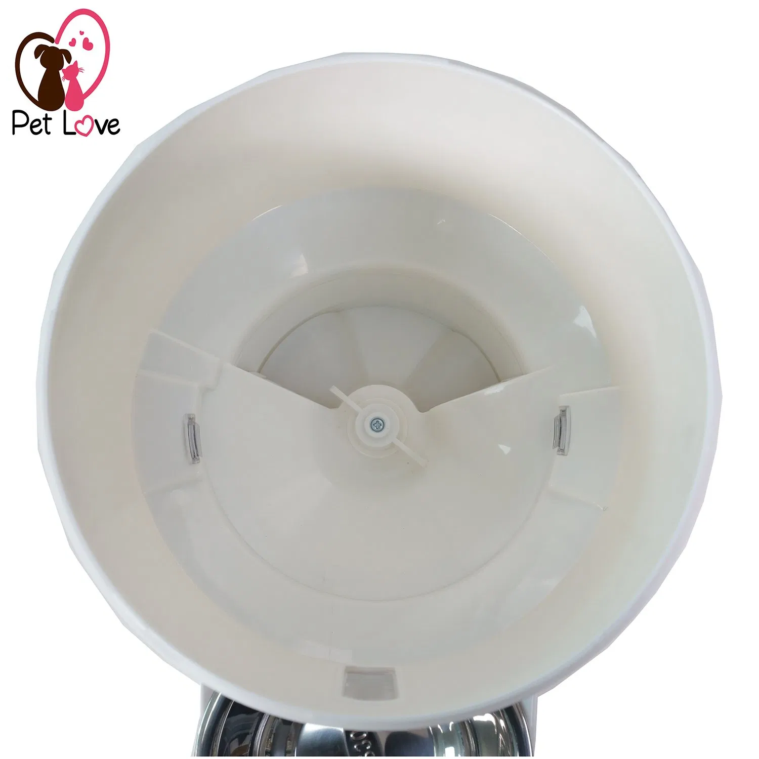 Smart Touchscreen Pet Feeder for Cats and Dogs - 5 Meals Daily