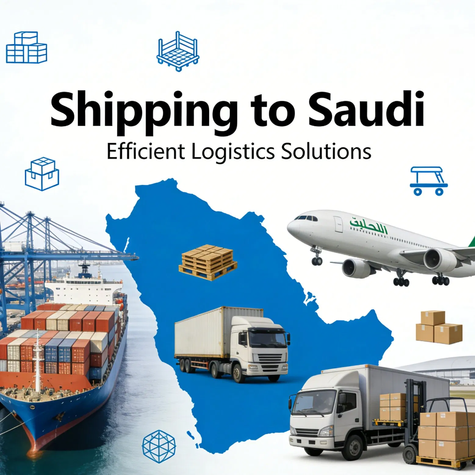 Shipping to Saudi Arabia Multimodal Transport - Air &amp; Sea Combined Service