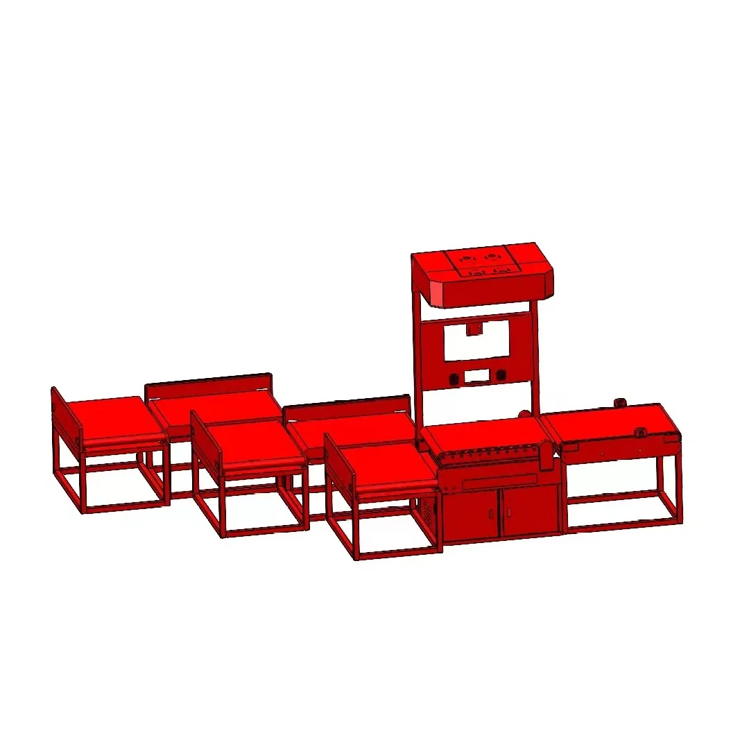 Scan Dimension Weight Dws Belt Conveyor Line Express Logistic System