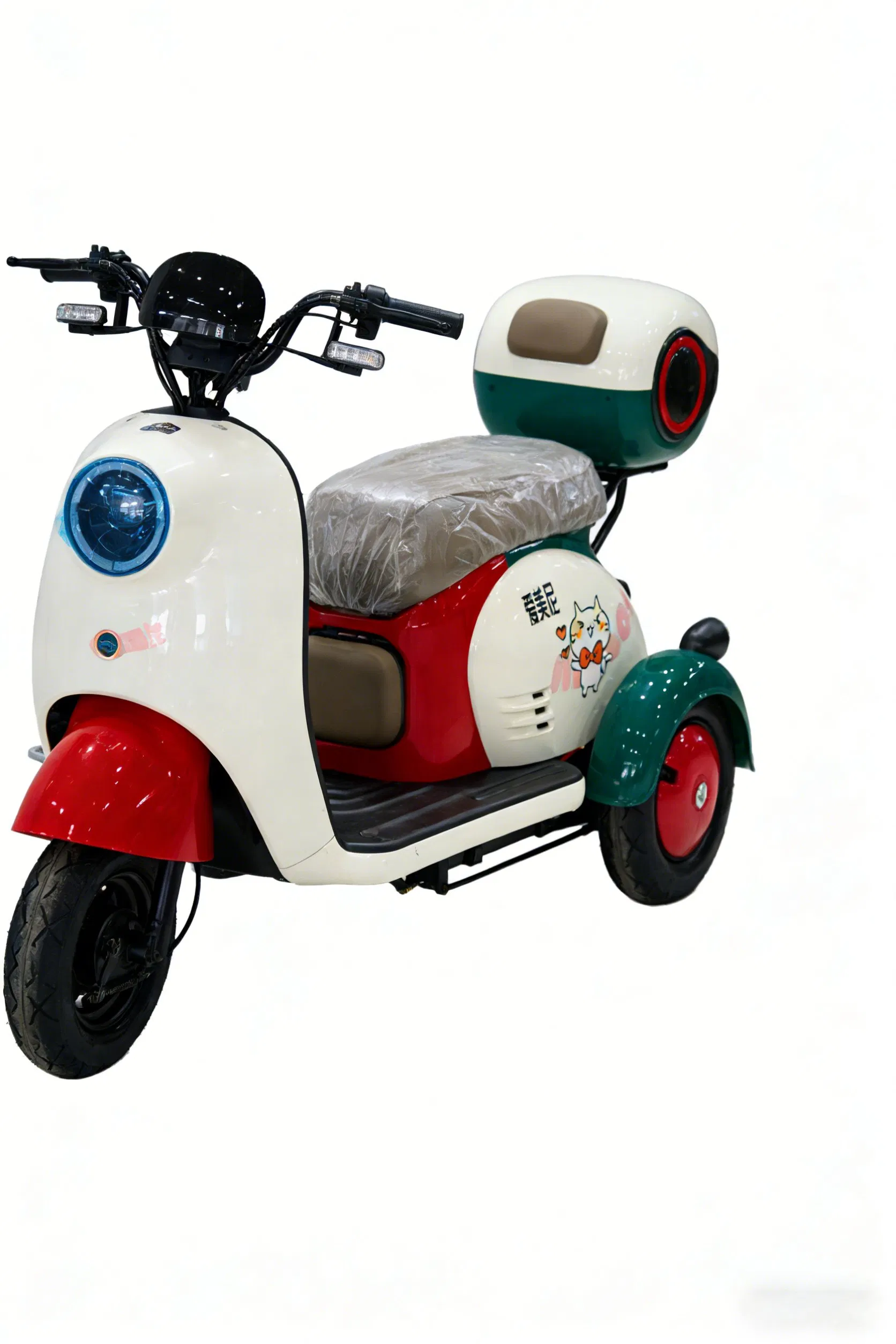 Stylish Electric Tricycle with Storage for Elderly Leisure Rides