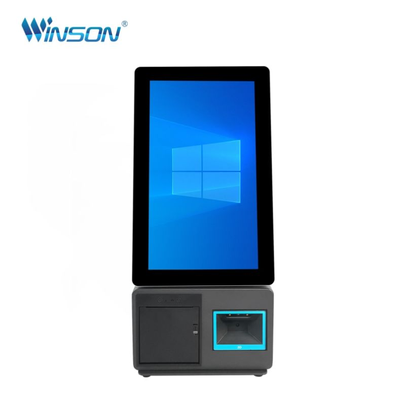 High Quality Dual-Screen Display Barcode Scanning POS System for Hospital