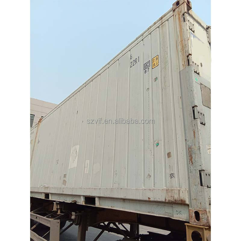 Brand-New 20RF ISO-Certified 20FT Refrigerated Shipping Container Steel Temperature Controlled 28cbm Vita 20gp Used Csc