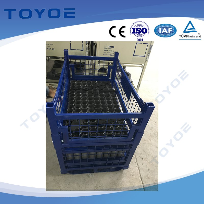 Heavy-Duty Foldable Metal Pallet Racking for Auto Parts Storage