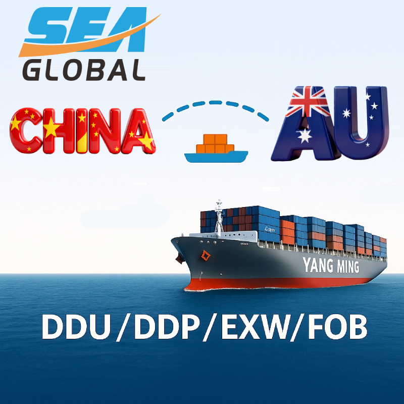 Freight Forwarder Container Shipping China to USA Canada Mexico UK EU Australia EXW Fob DDU DDP Logistics Agent