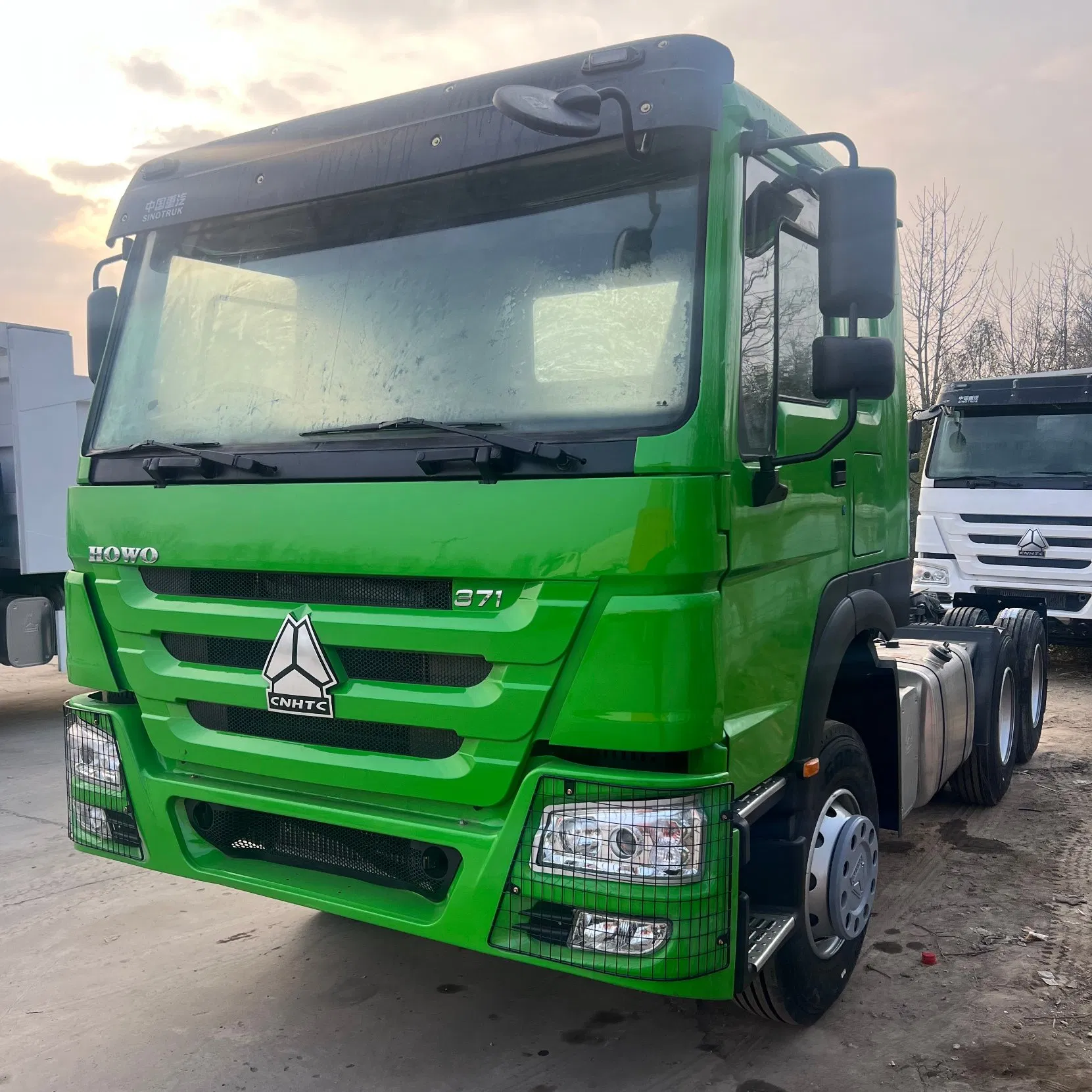 HOWO 6X4 371HP 10 Wheels 30 Ton Heavy Duty Mining Construction Transport Strong Engine Reliable Performance Rough Road Second Hand Truck HOWO Tractor Truck