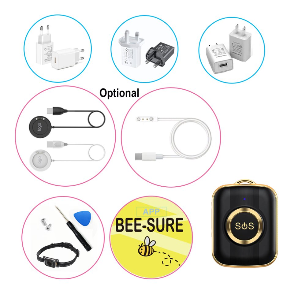 Top Selling IP67 Waterproof 4G Safety GPS Tracker for Pets Puppies dogs with live map location Y41