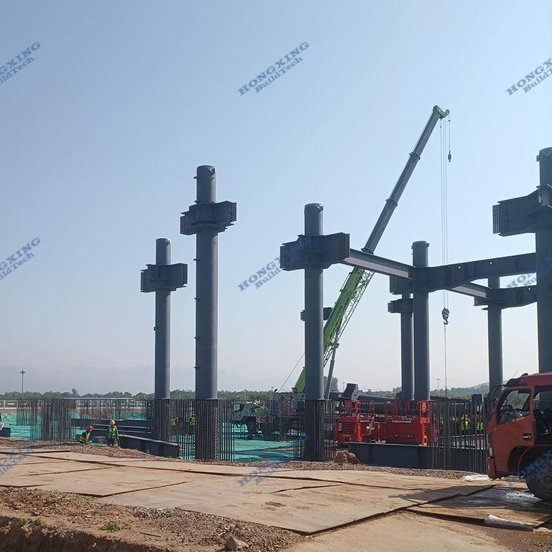 Prefabricated Steel Workshop/Steel Building/ Steel Logistic Center