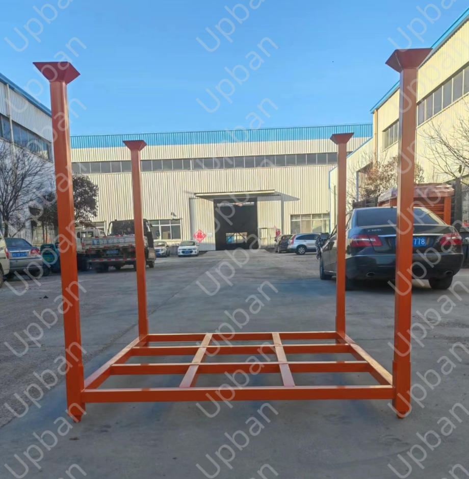 Optional Movable Stacking Storage Shelves Tyre Tire Rack for Organized Tire Storage