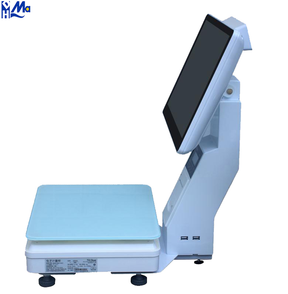 High-Speed Windows Smart E-Scale All-in-on POS System with Touch Screen