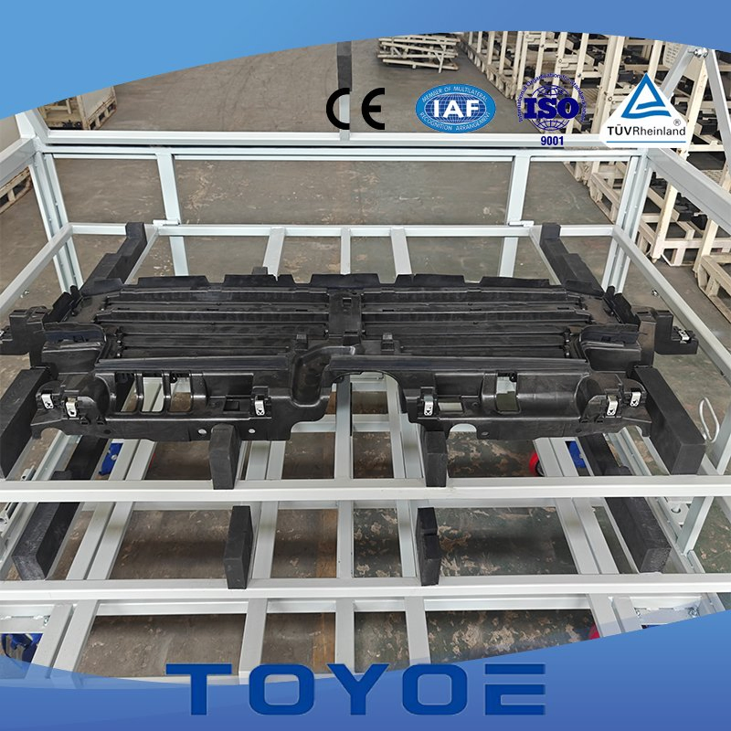 The Latest Custom-Made Protective Rack Beam Rack System Pallet Rack Certified by CE for The Dedicated Transportation of Automotive Parts