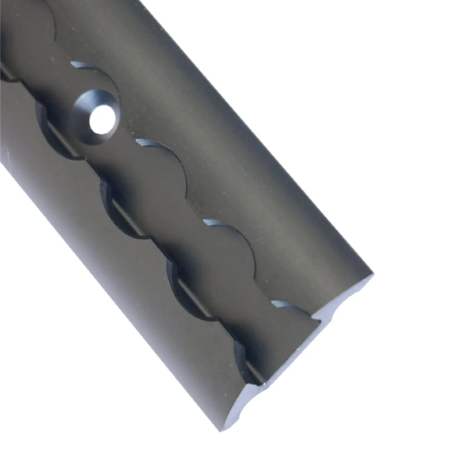 Aluminum Tie Down Black L-Track Rail System for Auto Control Cargo