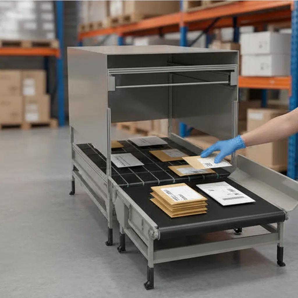 Ai-Powered Singulation System - Multi-Size Parcel Handling Equipment for Cross-Border E-Commerce