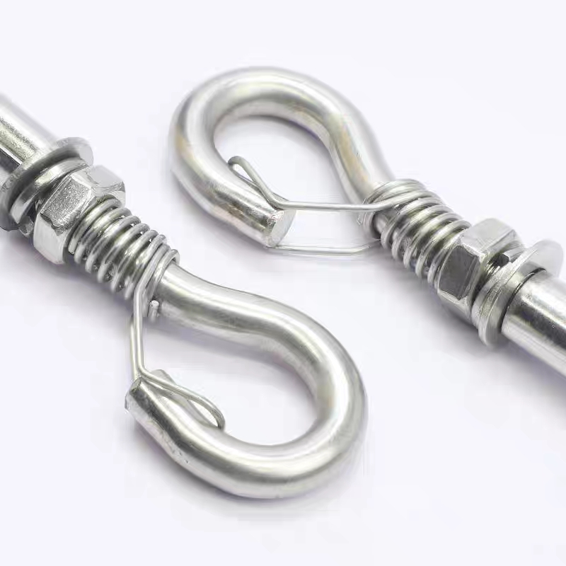 Durable Iron Spring Expansion Hook for Heavy-Duty Applications