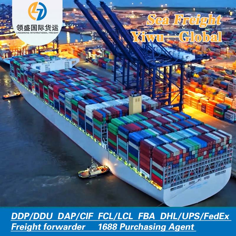 LCL Sea Shipping: China to Germany Door-to-Door Transportation 50 Days Delivery