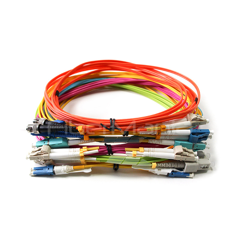 Armored LC-SC OS2 Single Mode Indoor Fiber Optic Patch Cable - Bulk Order &amp; Custom Lengths