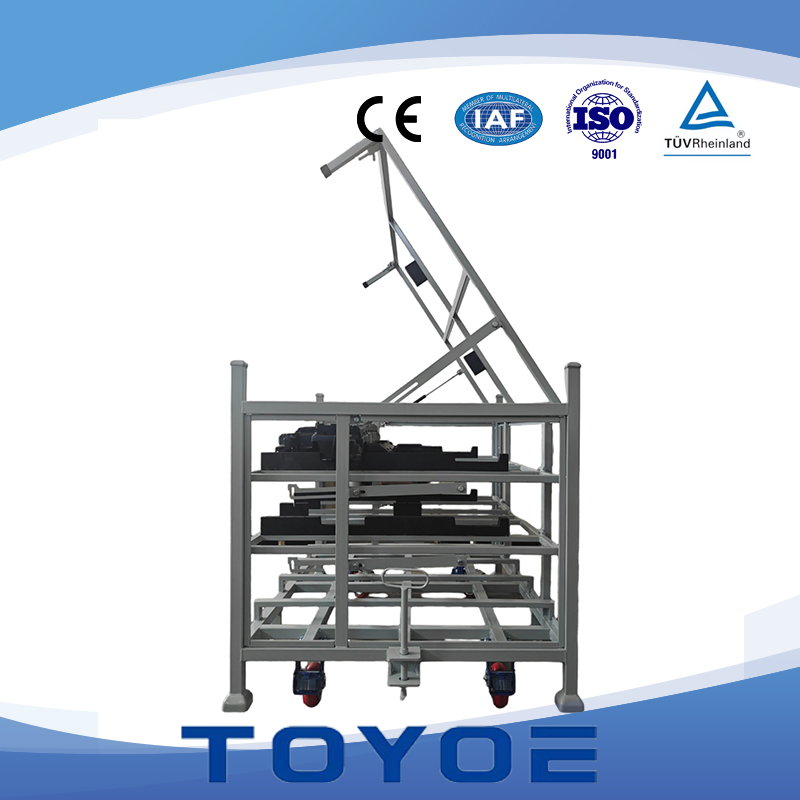The Latest Custom-Made Protective Rack Beam Rack System Pallet Rack Certified by CE for The Dedicated Transportation of Automotive Parts
