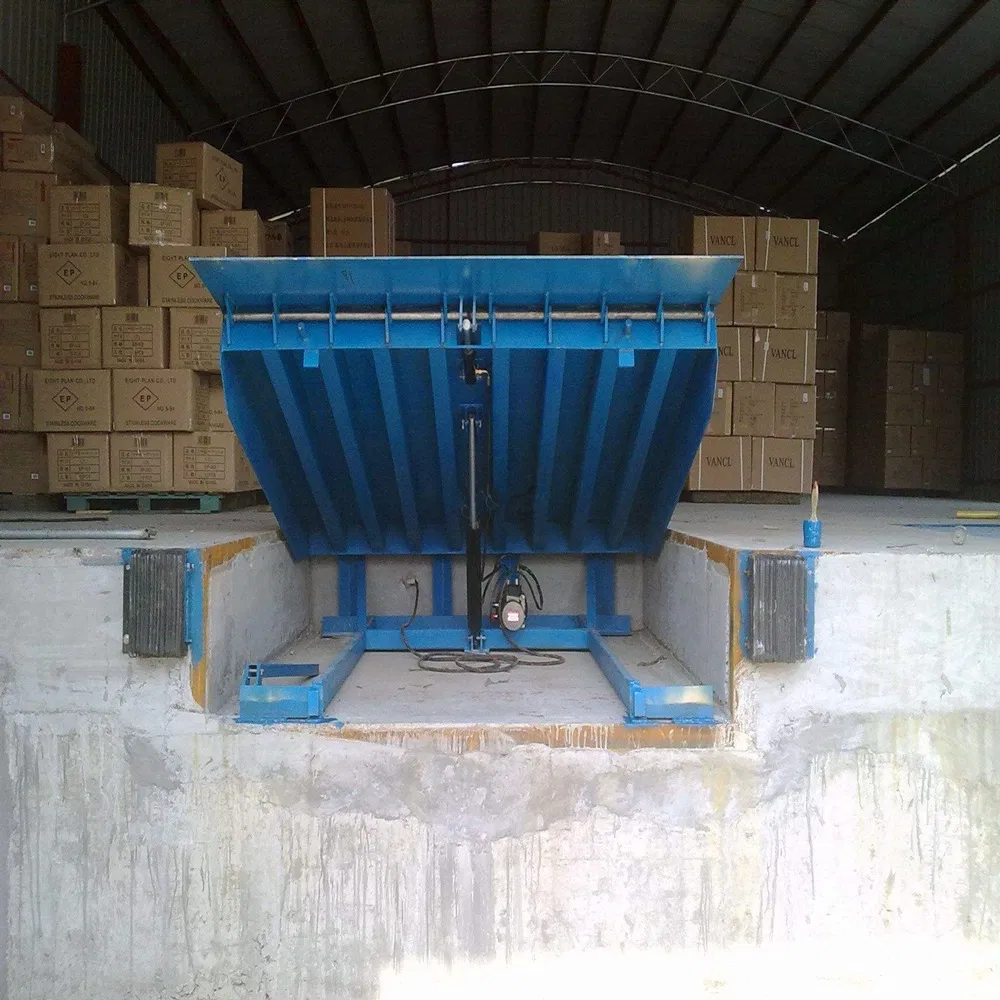 Automatic Pit Fixed Loading Dock System for Logistics Warehouse