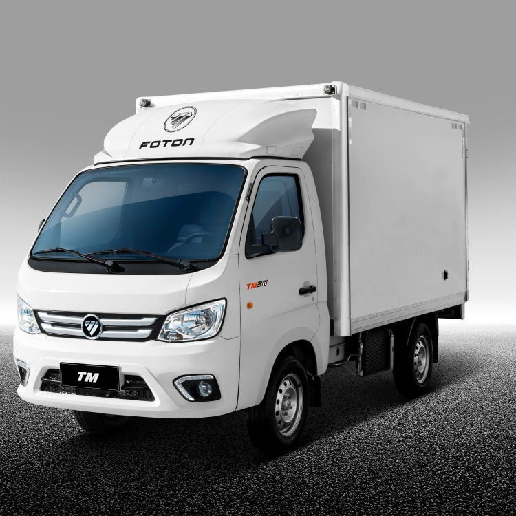 Foton Gatu TM 80-120HP Single Cab Side Door Box Van Minitruck High Maneuverability Compact Cargo Vehicle for Urban Last-Mile Delivery Small Business Logistics
