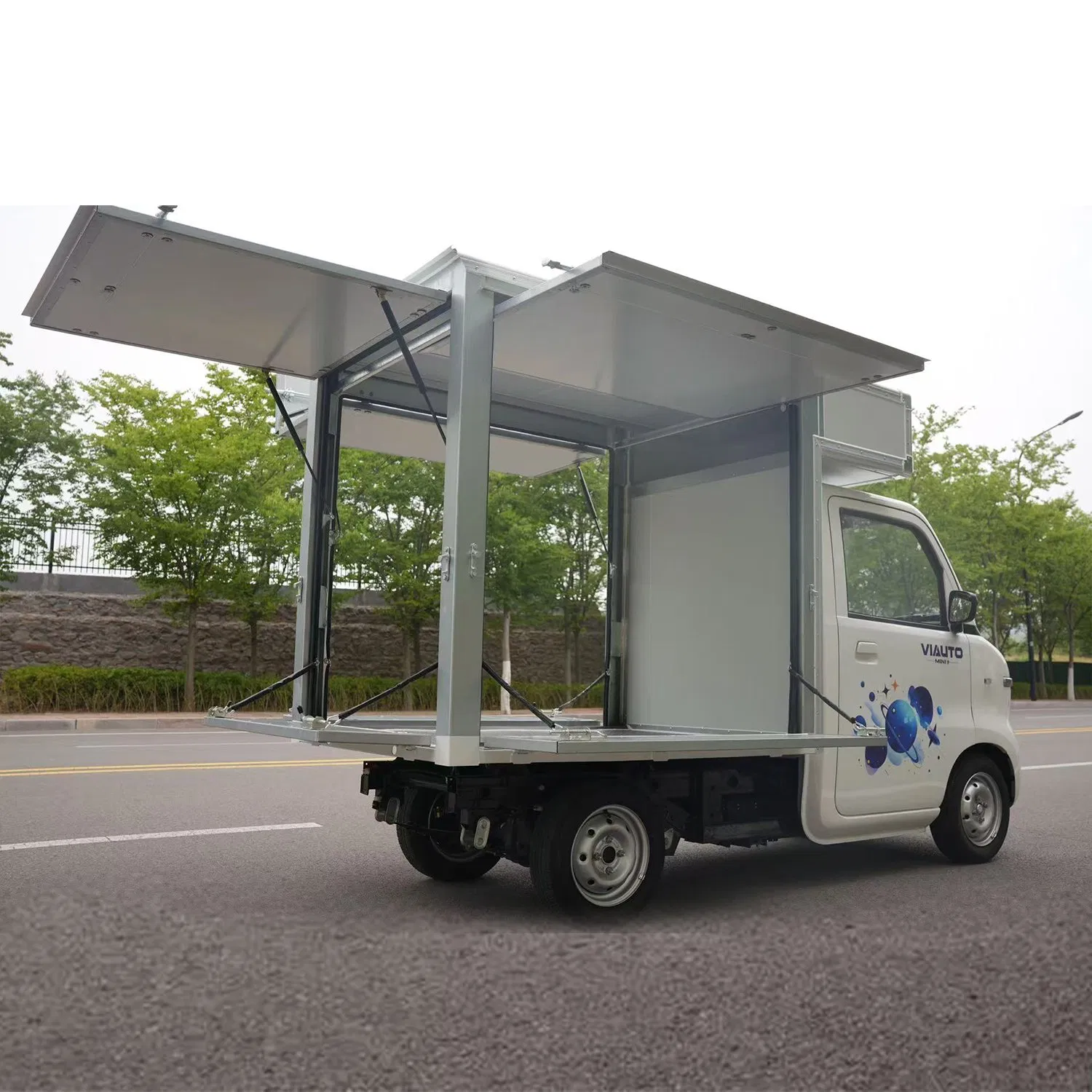 Honri Ha-01 Mini Electric Van Auto Car Mini Electric Car B2b Export - 70km Lithium Battery Last-Mile Delivery Solution