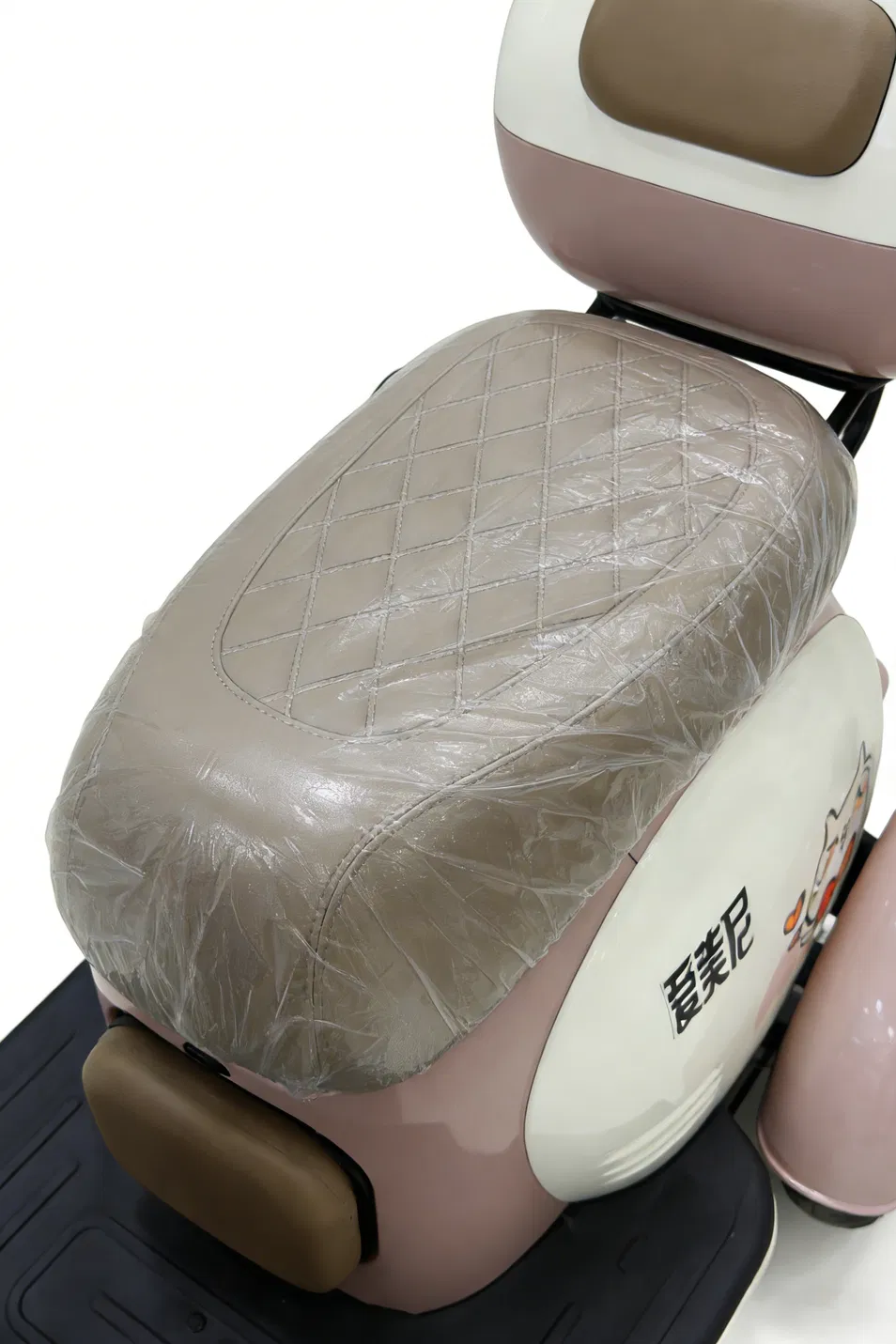 Electric cargo tricycle side view