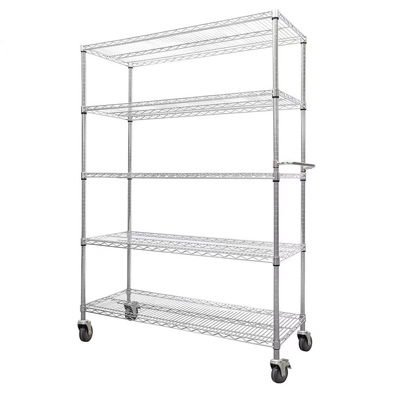 Three-Layer Galvanized Stainless Steel Rack Beam Pallet Racking Storage Shelf for Special Use in The Display and Sale of Goods