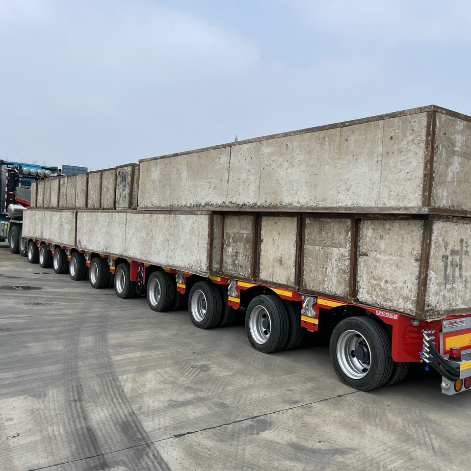 Hydraulic Axle Modular Trailer Heavy-Duty Transport Solution for Oversized and Specialized Cargo