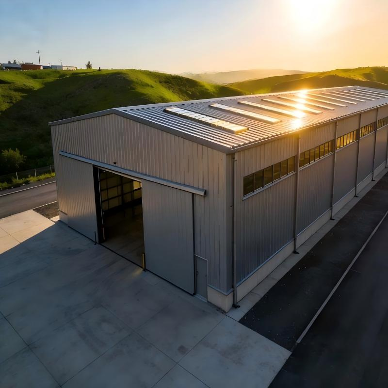 Xyss Workshop Food and Chemical Industry Steel Structure Workshop / Steel Prefabricated Warehouse