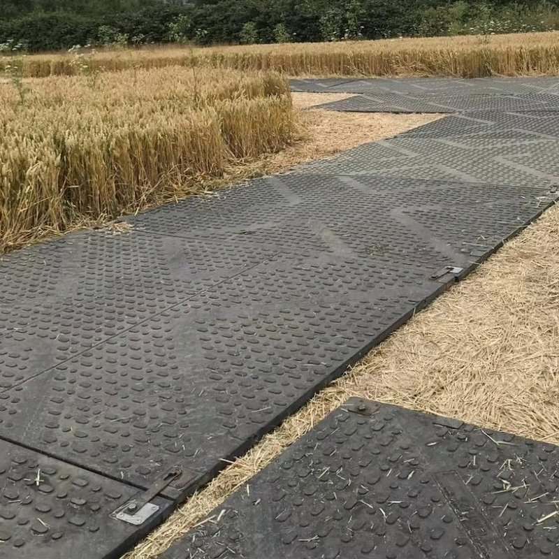 Water &amp; Chemical Resistance HDPE Plastic Sheet Temporary Ground Mats