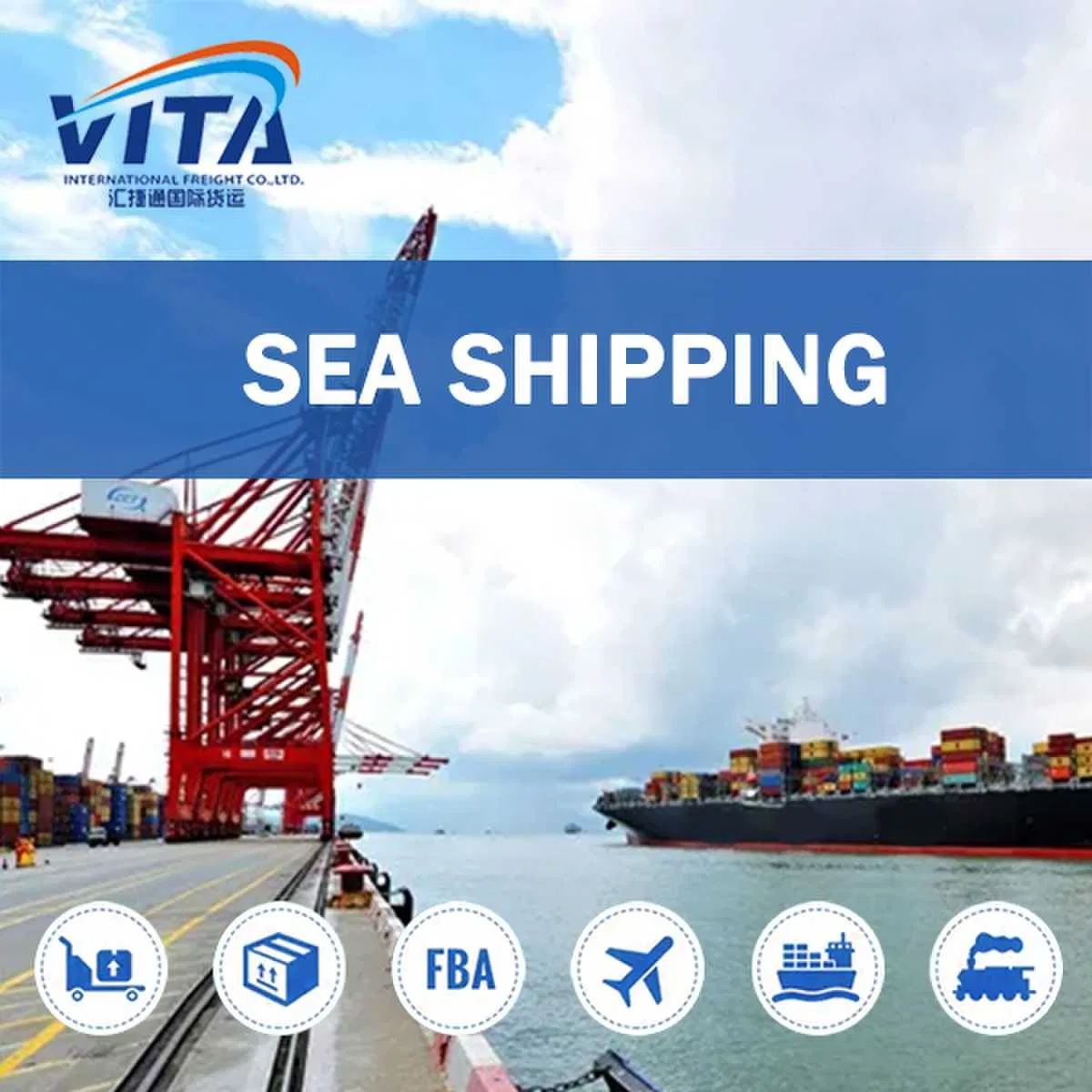 Supporting Maritime Services for The China-Europe Railway Express. Sea-Rail Intermodal Transportation. Stable Delivery Time. Cost Optimization Plan.