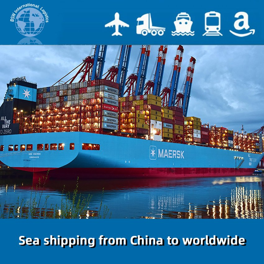 International Sea/Air Shipping From China to Canada USA Freight Door to Door DDP/DDU