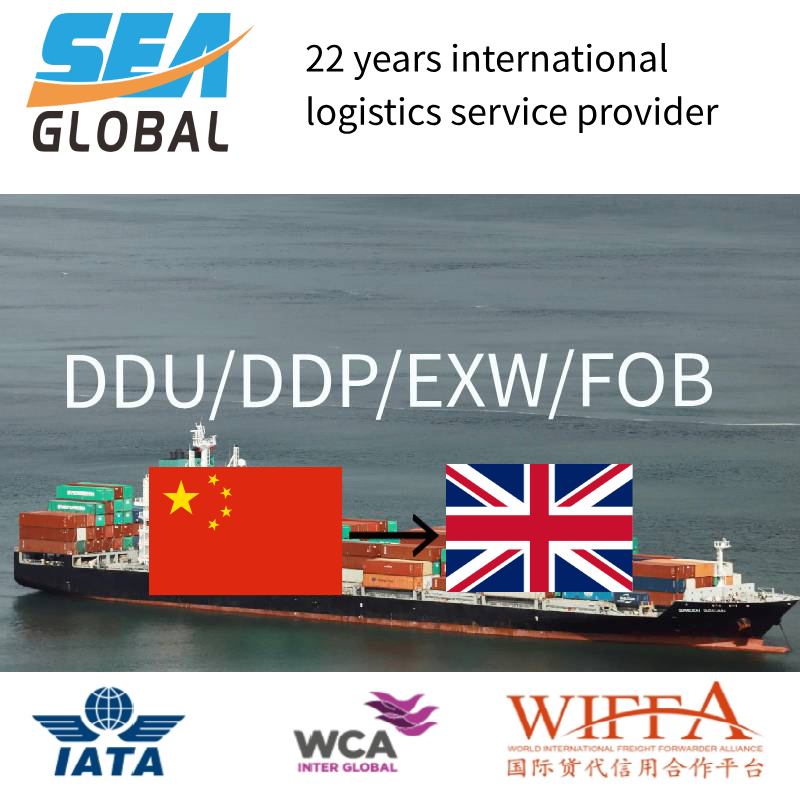 Door to Door Sea Shipping Container Service China to Felixstowe, UK