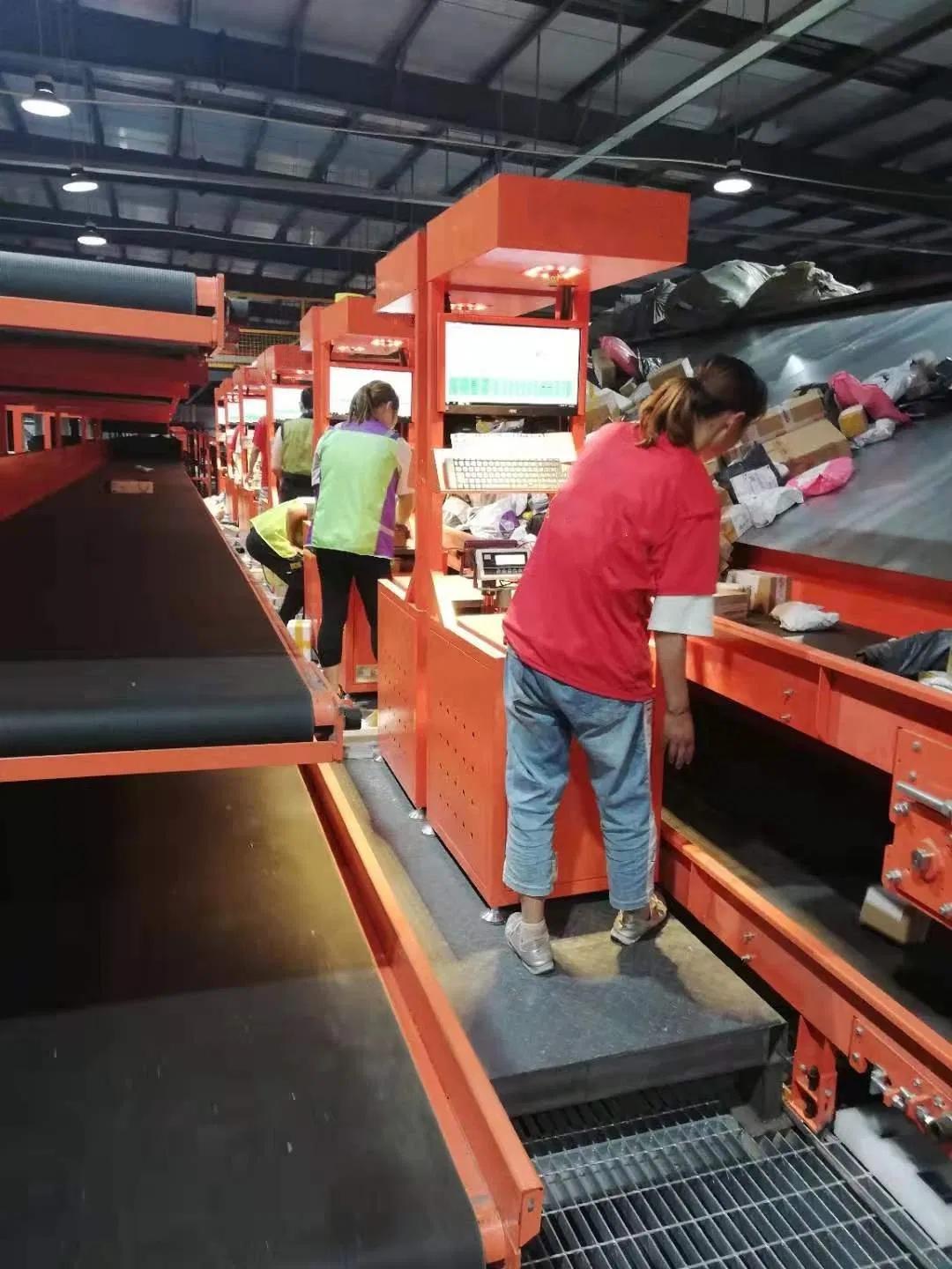 Auto Static Logistics Dws System for Express and Warehouse