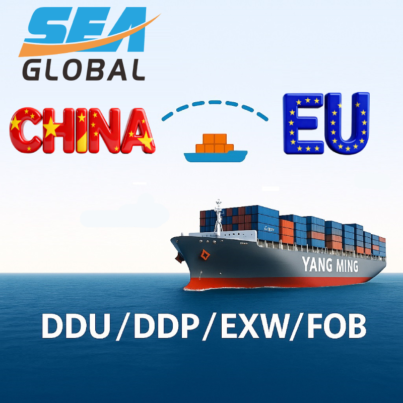 Freight Forwarder Container Shipping China to USA Canada Mexico UK EU Australia EXW Fob DDU DDP Logistics Agent