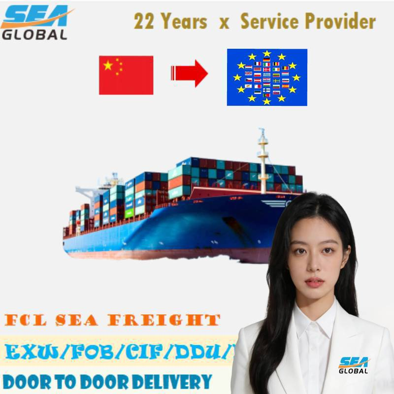 Freight Forwarder LCL Shipping China to USA Canada Mexico UK EU Australia EXW Fob DDU DDP Logistics Agent